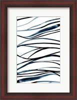 Framed Threads of Blue I