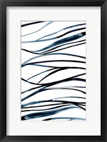 Framed Threads of Blue I