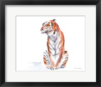 Framed Wild Tiger II