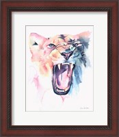 Framed Wild Lioness
