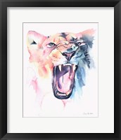 Framed Wild Lioness
