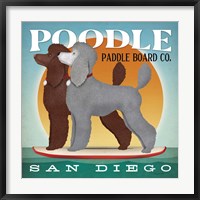 Framed Double Poodle Paddle Board