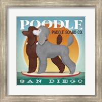 Framed Double Poodle Paddle Board