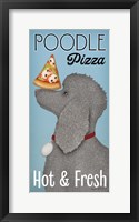 Framed Poodle Pizza