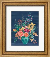 Framed Floral Drama III