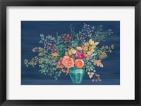 Framed Floral Drama I