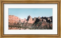 Framed Kolob Canyons II Color