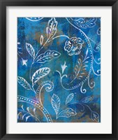 Framed 'Exotic Elegance Diptych II' border=