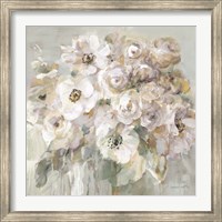 Framed Blushing Bouquet Neutral