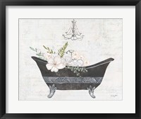 Framed Floral Bath II