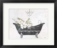 Framed Floral Bath I