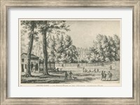 Framed Vintage Paris Postcard I