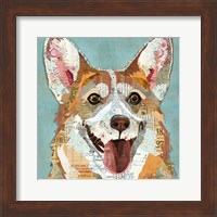 Framed Corgi