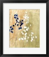 Floral with Bluebells and Snowdrops No. 1 Framed Print