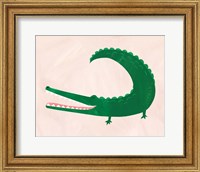 Framed Crocodile