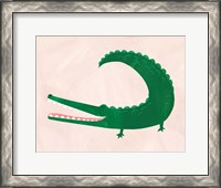 Framed Crocodile