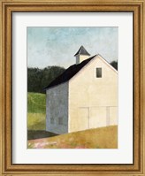 Framed Hillside Barn