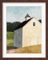 Framed Hillside Barn