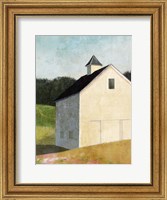 Framed Hillside Barn