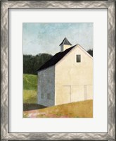 Framed Hillside Barn