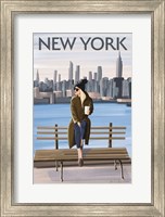 Framed Girl in New York II