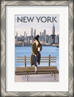 Framed Girl in New York II