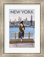 Framed Girl in New York II