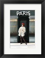 Framed Girl in Paris II