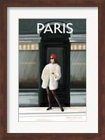 Framed Girl in Paris II