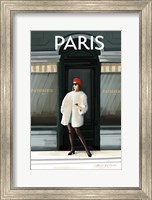Framed Girl in Paris II