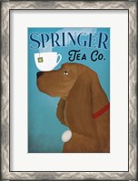 Framed Brown Springer Tea Co