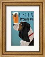 Framed Springer Brewing Co