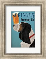 Framed Springer Brewing Co