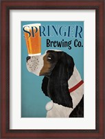 Framed Springer Brewing Co