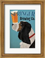 Framed Springer Brewing Co