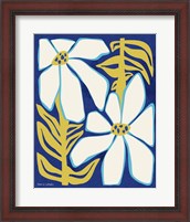 Framed Flower Power I