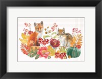 Framed Wooded Harvest I