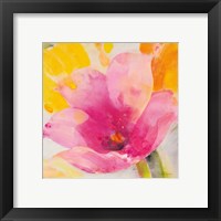 Framed 'Bright Tulips IV' border=