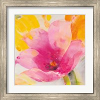 Framed 'Bright Tulips IV' border=