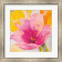 Framed Bright Tulips IV