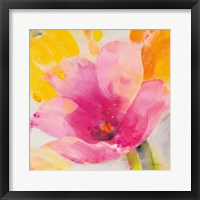 Bright Tulips IV Framed Print