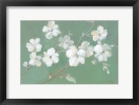 Framed Blossoms on Sage