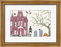 Framed Haunted I Color