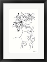 Rooted I BW Framed Print