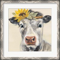 Framed Pretty Cow