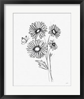Among Wildflowers III Framed Print