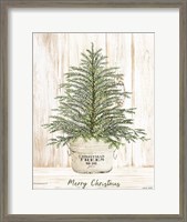 Framed Merry Christmas Tree