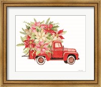 Framed Poinsettia Pickup