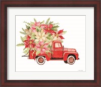 Framed Poinsettia Pickup