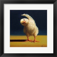 Framed Yoga Chick Standing Side Bend